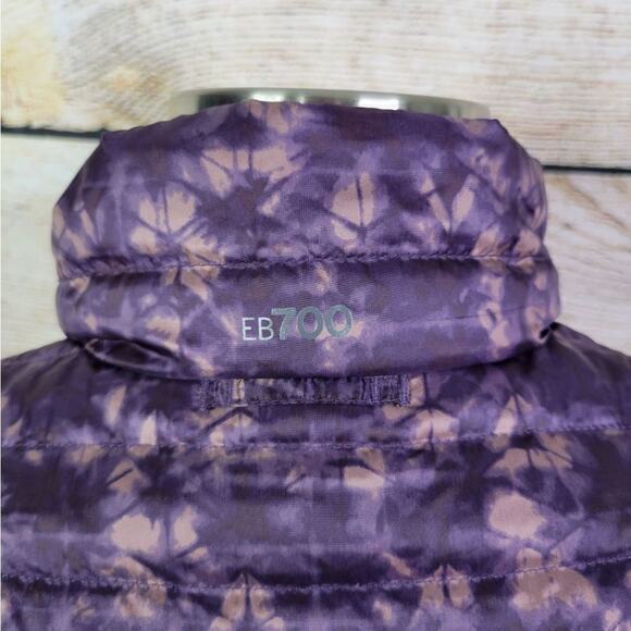 Eddie Bauer Microlight Down Vest Purple Zip Up Sleeveless Size Small - Picture 5 of 7